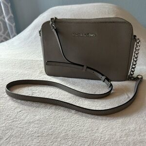 Michael Kors Grey Shoulder Bag